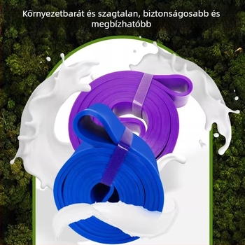 Húzódzkodás-segítő öv ellenállás-szalaggal és húzókötéllel – edzőöv tiniknek és felnőtteknek