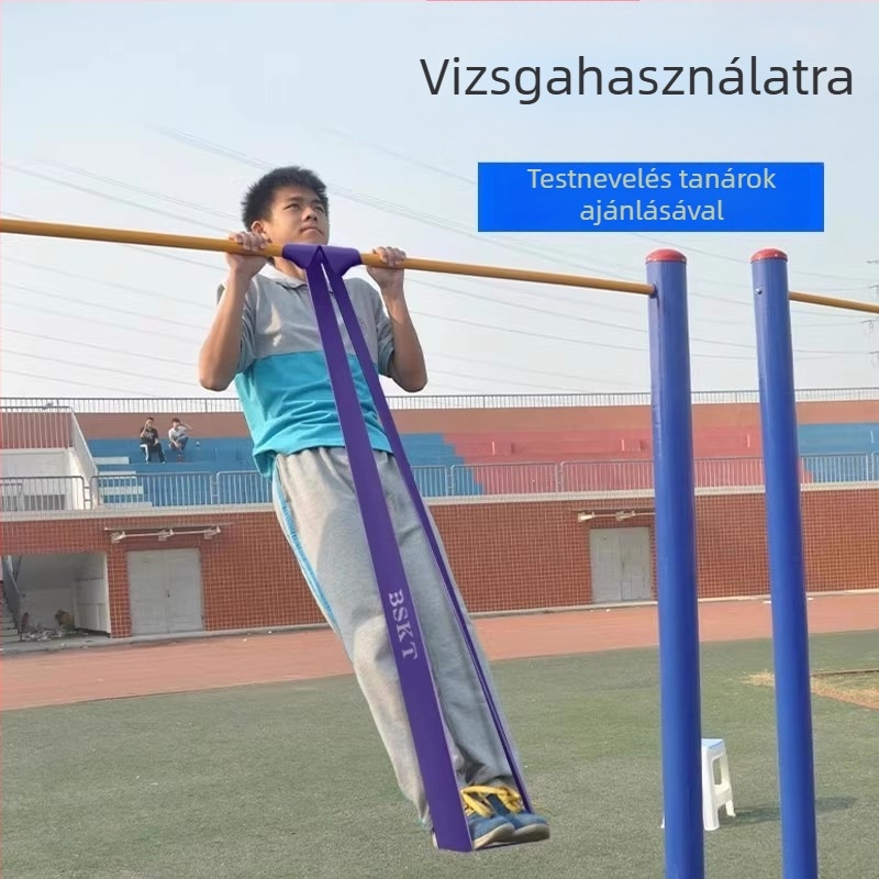 Húzódzkodás-segítő öv ellenállás-szalaggal és húzókötéllel – edzőöv tiniknek és felnőtteknek