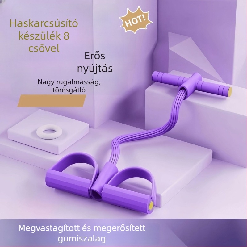 Otthoni pedálos ellenálláserősítő felülésekhez — nőknek, a vállak nyitására, a hát formázására és a has karcsúsítására