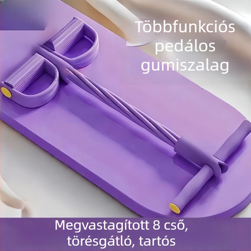Otthoni pedálos ellenálláserősítő felülésekhez — nőknek, a vállak nyitására, a hát formázására és a has karcsúsítására