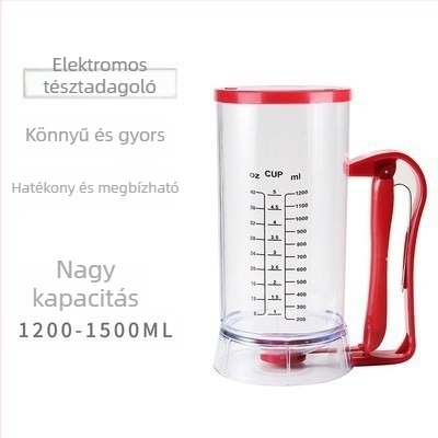 Többfunkciós elektromos tészta- és masszakeverő tojáshabverővel, adagolóval és massza szeparátorral