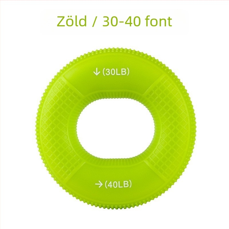 O-alakú ujjszorító edzőgyűrű szilikonból, 20 lb ellenállás, gyermekeknek és felnőtteknek