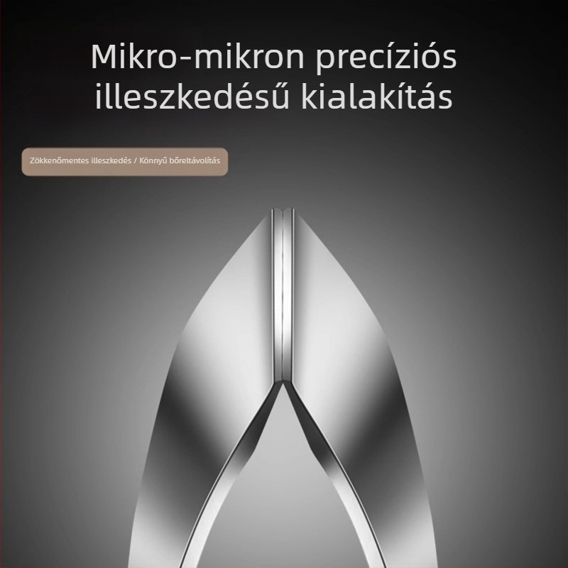 Friendship Rozsdamentes acél fokhagyma pucoló és prés – modern, minimalist konyhai eszköz