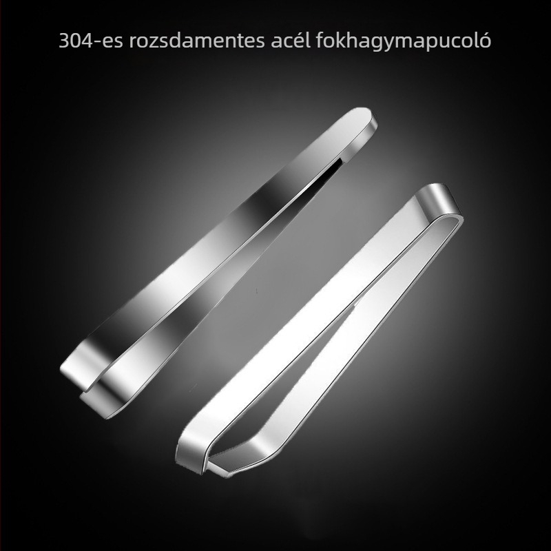 Friendship Rozsdamentes acél fokhagyma pucoló és prés – modern, minimalist konyhai eszköz