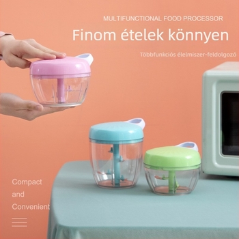 Kézi fokhagymaprés és törő, multifunkcionális konyhai eszköz, fokhagyma-hámozó