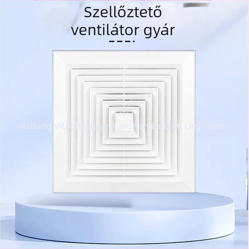 300×300 fürdőszobai kivezetőventilátor, erős, csendes, háztartási és konyhai használatra