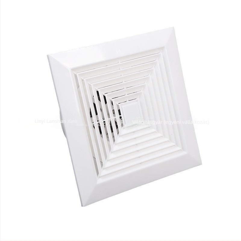 300×300 fürdőszobai kivezetőventilátor, erős, csendes, háztartási és konyhai használatra