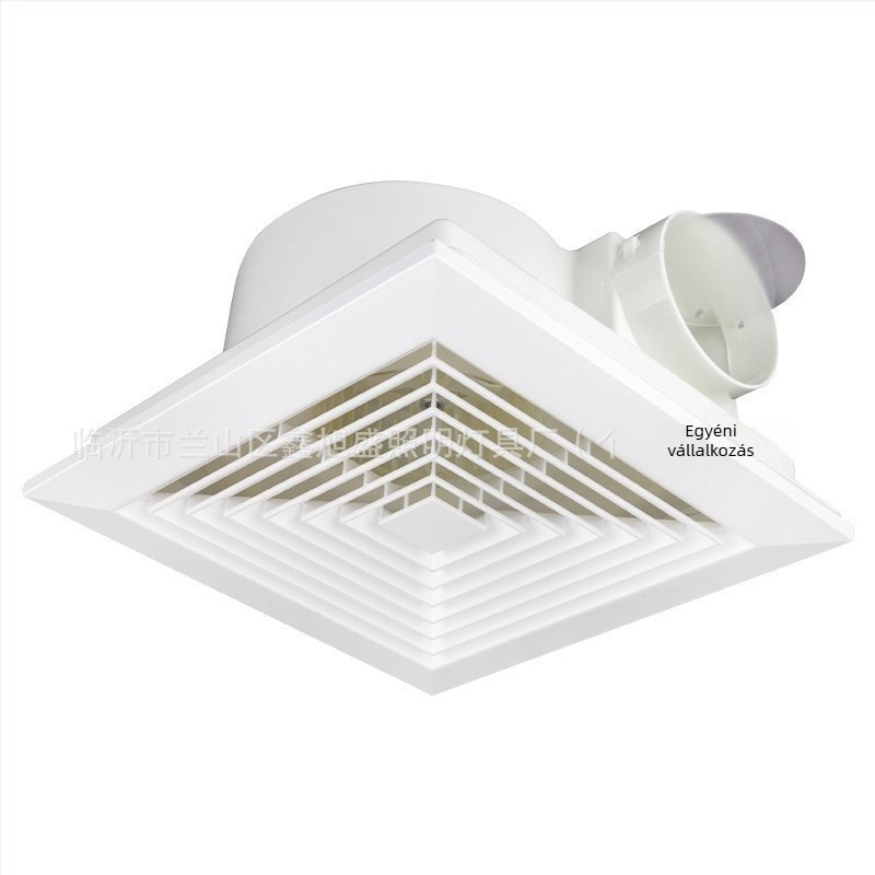 300×300 fürdőszobai kivezetőventilátor, erős, csendes, háztartási és konyhai használatra