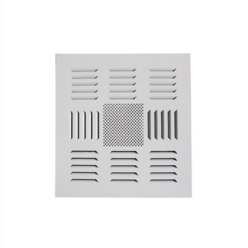 Donghe ABS légkimenet négy darabos készlet diffúzorlemez fedéllel, permetezett felülettel, állítható légszelep és magas hatékonyságú szűrő; 304 rozsdamentes acél