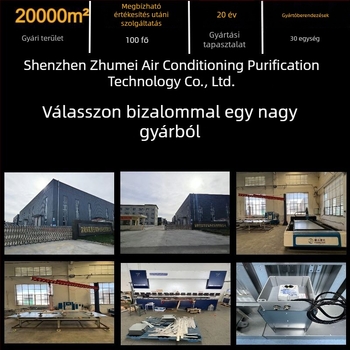 Building Beauty Négyszögletes diffúzor mennyezeti füstkivezető, galvanizált acélból, szellőztető berendezés