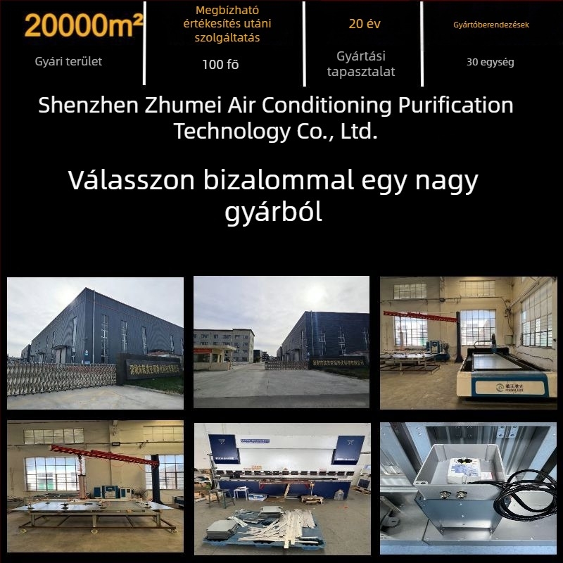 Building Beauty Négyszögletes diffúzor mennyezeti füstkivezető, galvanizált acélból, szellőztető berendezés