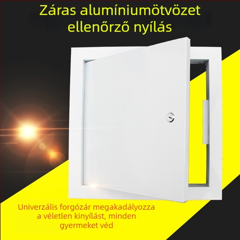 Különféle karbantartási ajtók, visszaáramló levegőcsatornák és légkiáratok feldolgozása és testreszabása