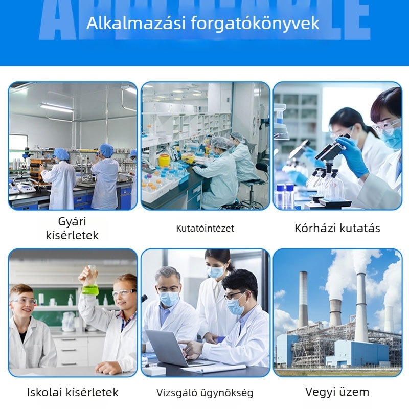 Magas hatékonyságú örvény levegő kiárató négy részes készlet, pormentes kipufogó, folyadéktartály és diffúziós lemez