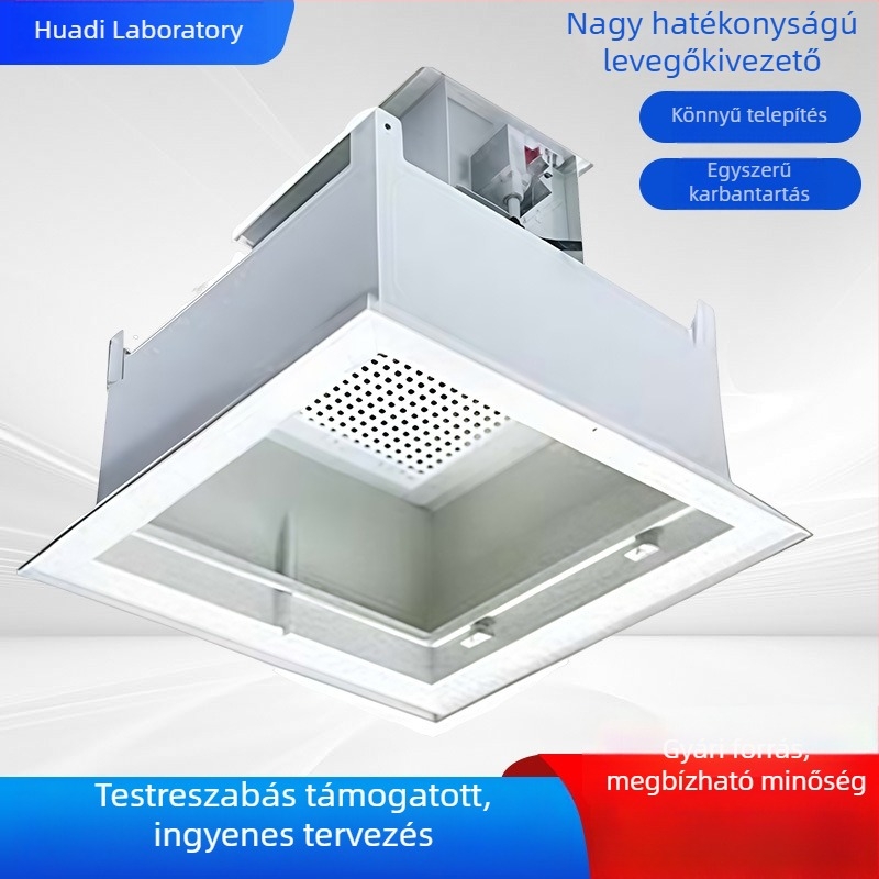 Magas hatékonyságú örvény levegő kiárató négy részes készlet, pormentes kipufogó, folyadéktartály és diffúziós lemez