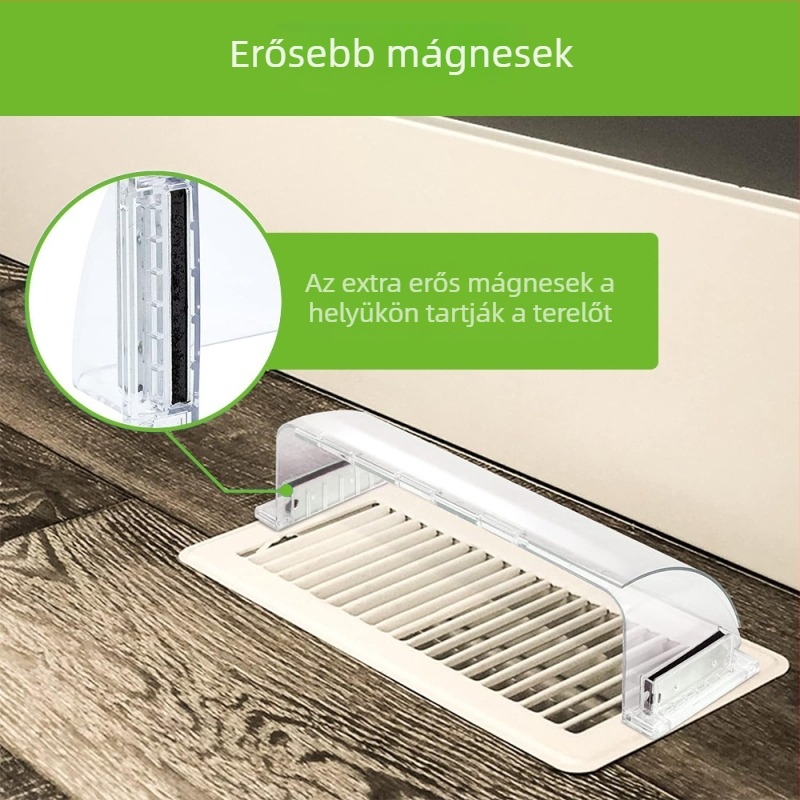 Mágneses levegő-irányító lemez a szellőzőnyílásokhoz