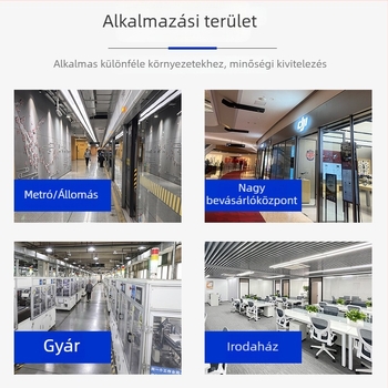 ABS négyzet alakú központi klímaberendezés légkimenet, rács és difuzor