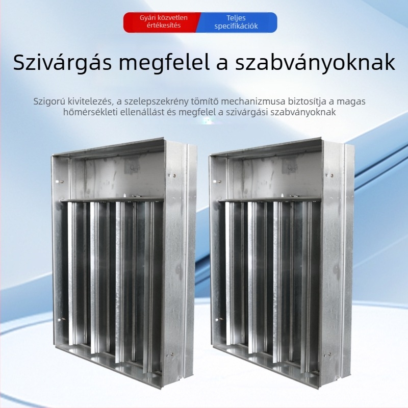 Mennyezeti panel távirányítós füstventilációhoz, friss levegő rendszerhez és tűzvédelmi funkcióhoz
