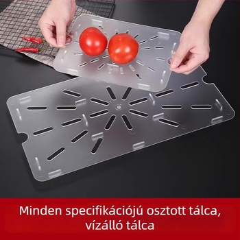 Vízelválasztó rácsos lefolyóedény fűszeres forró fazék húsgolyóihoz