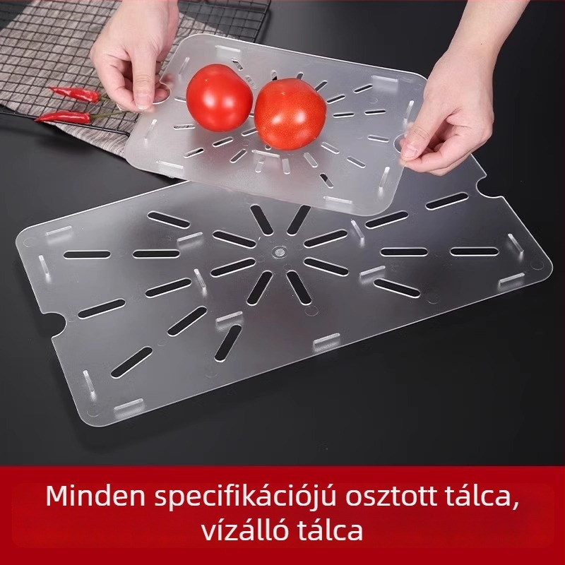 Vízelválasztó rácsos lefolyóedény fűszeres forró fazék húsgolyóihoz