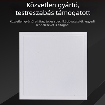 Alumíniumötvözetű hozzáférési panel a mennyezet és a fal vizsgálatához