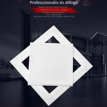 Gipsz karbantartási panel dupla alumínium éllel, különböző méretekben.