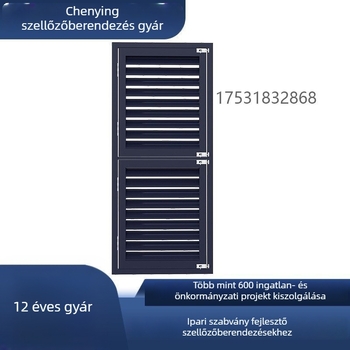 Alumíniumötvözetű lamellás redőnyök