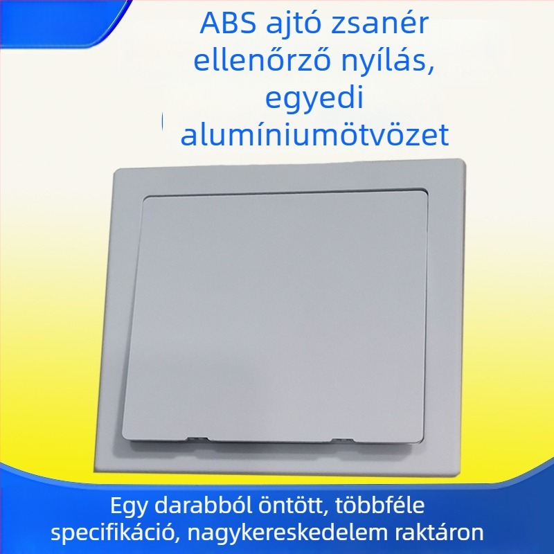 ABS mennyezeti hozzáférési panel rejtett fedéllel – ellenőrző nyílás a fürdőszobában, síkcsövek és ajtózsanérok