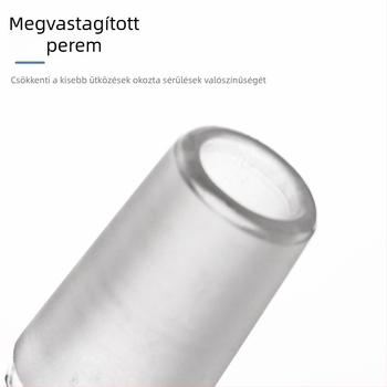 Háromszög alakú töltő tölcsér 3.3-boroszilikát üveg