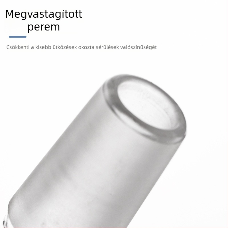 Háromszög alakú töltő tölcsér 3.3-boroszilikát üveg