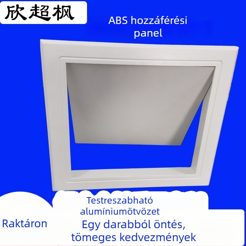 Tetőn elhelyezett karbantartási port WC csöveinek és rejtett HVAC-hez