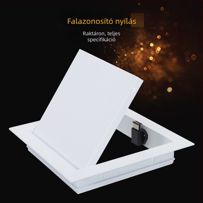 Fal- és mennyezeti hozzáférési panel HVAC-hoz és csövekhez – vizsgálati fedél