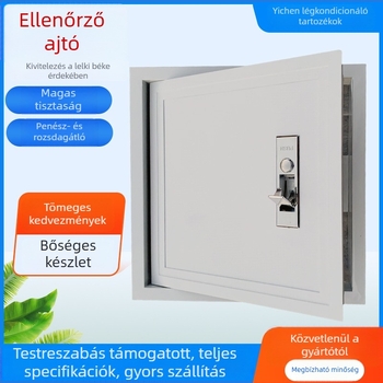 Alumínium ötvözetből készült mennyezeti hozzáférési nyílás, tűzálló, nedvességálló, deformáció-ellenálló, roz- és repedésálló