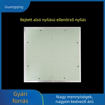 Alumíniumötvözetből készült rejtett alsó nyílású karbantartási hozzáférési port