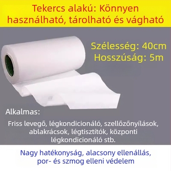 Haoyang antibakteriális klímaberendezés szűrője, porvédő háló a levegő beömlőjéhez, kezdeti légszűrő pamut