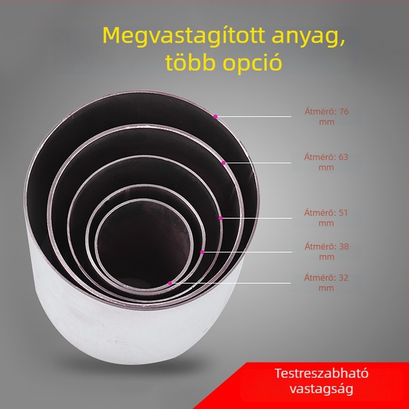 304 rozsdamentes acél tetőventilációs sapka izolációval a kivezetőcsőhöz