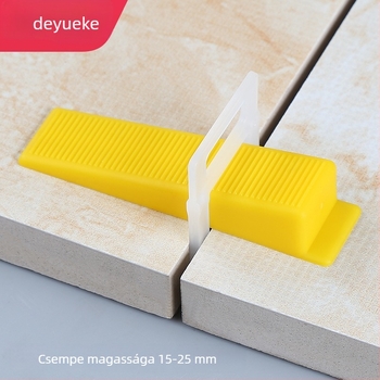 Márvány járólap szintező, magasított alapú, pozicionáló klipek, 1 mm, 1.5 mm, 2 mm, 3 mm