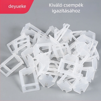 Márvány járólap szintező, magasított alapú, pozicionáló klipek, 1 mm, 1.5 mm, 2 mm, 3 mm
