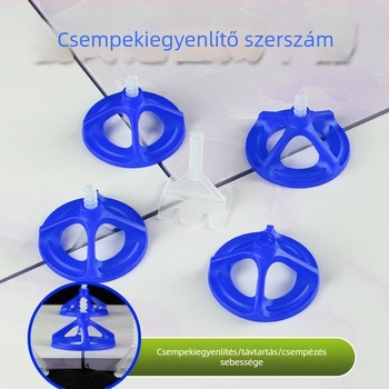 Spirálisan csempe szintező eszköz, csempe lerakó, újra használható menetes szintező a padlóhoz