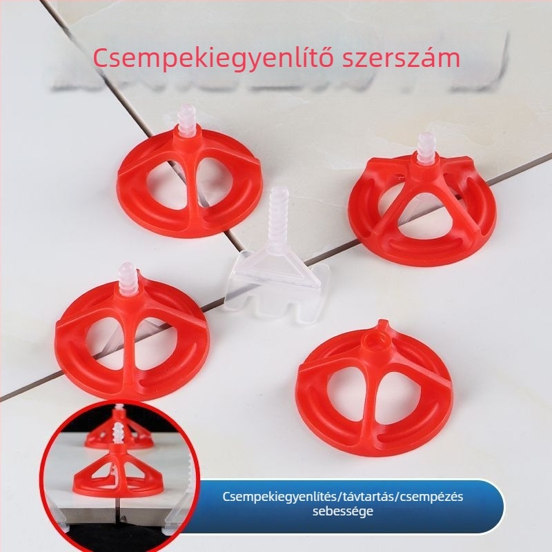 Spirálisan csempe szintező eszköz, csempe lerakó, újra használható menetes szintező a padlóhoz