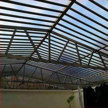 1,0 mm vastag gyanta sík panel a természetes fényhez és az erkélyhez – üvegszál-erősített műanyag, esőálló panel