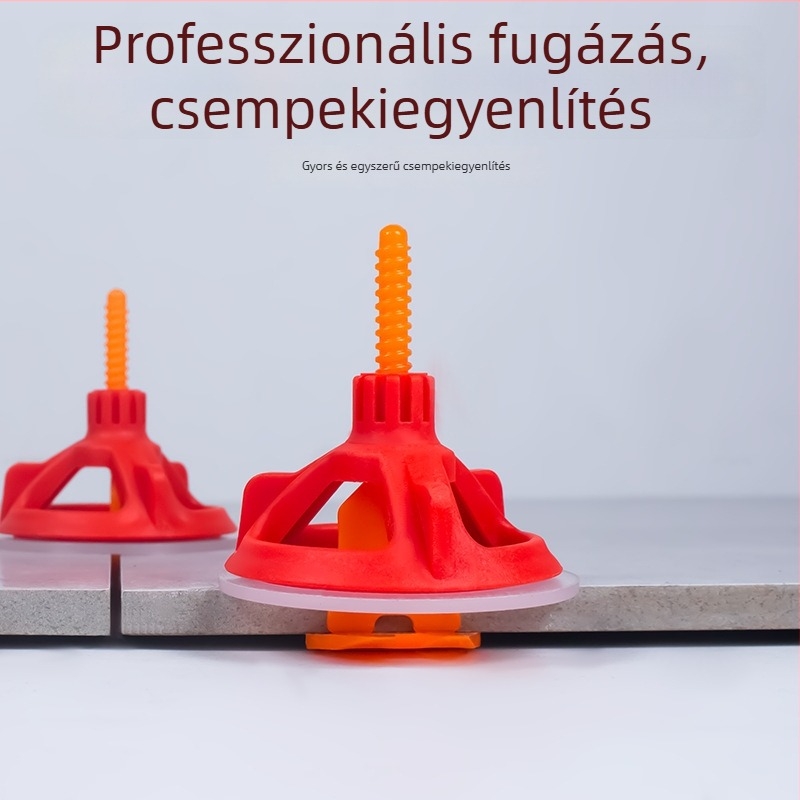 Személyre szabott spirálos csempe szintező, újrahasználható eszköz fal- és padlólapokhoz, fugák pozicionálása
