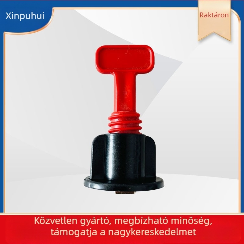 Újrahasználható csempe szintező, T-típusú szintező, cserélhető acél tűkkel, csempe pozicionáló