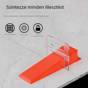 Csempeszintező rendszer alap és pozicionáló eszköz kerámialapokhoz, OEM testreszabás