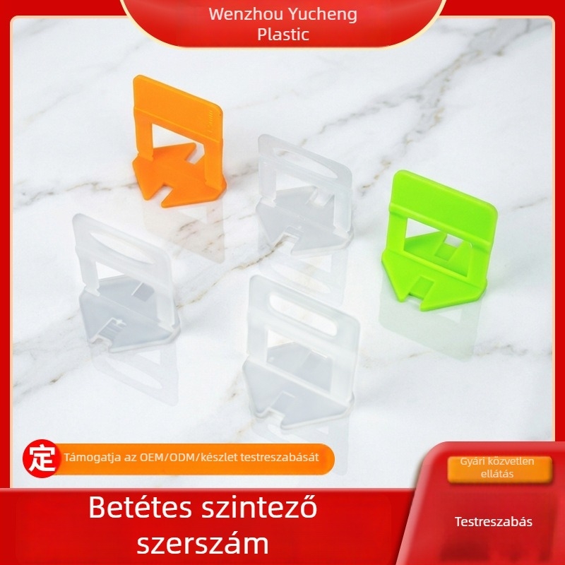 Csempeszintező rendszer alap és pozicionáló eszköz kerámialapokhoz, OEM testreszabás