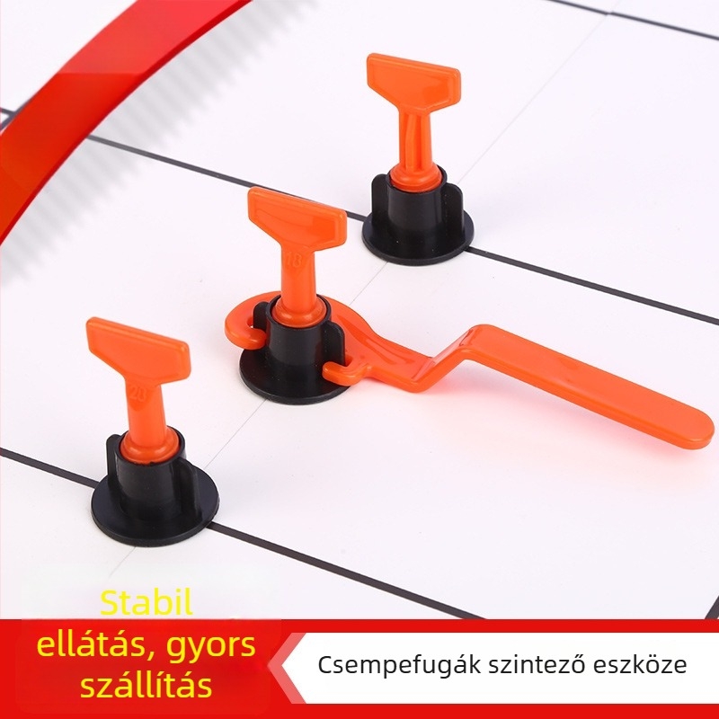 Padló- és falicsempe szintező eszköz, kőműves pozicionáló segéd