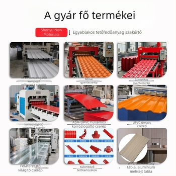 PVC üreges tetőcserepek gyártelepi előtetők és állattenyésztési fedésekhez | Műanyag-vas korrózióálló tetőcserepek