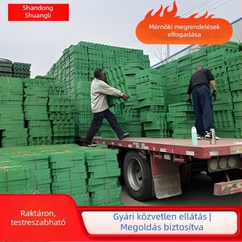 HDPE műanyag gyeptelepítő háló lakótelepi parkolókhoz, gyepháló a kertben és lejtővédelmére, zöldítés tűzcsatornához