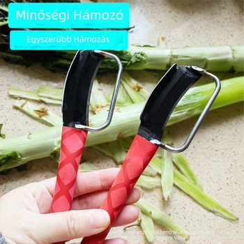 Multifunkcionális zöldséghámozó kés saláta és egyéb zöldségekhez