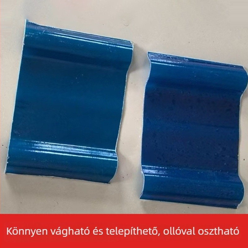 FRP átlátszó tető- és falpanelek UV védelemmel, átlátszó gyantás panelek