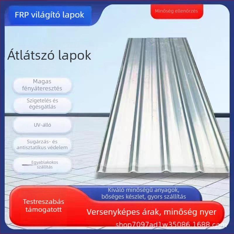 Világító lapok, Átlátszó gyanta lapok, Üvegszálas gyanta lapok, Napellenzők, Napszobák, Színes világító lapok, Udvari autóbeállók, Napvédő árnyékolók